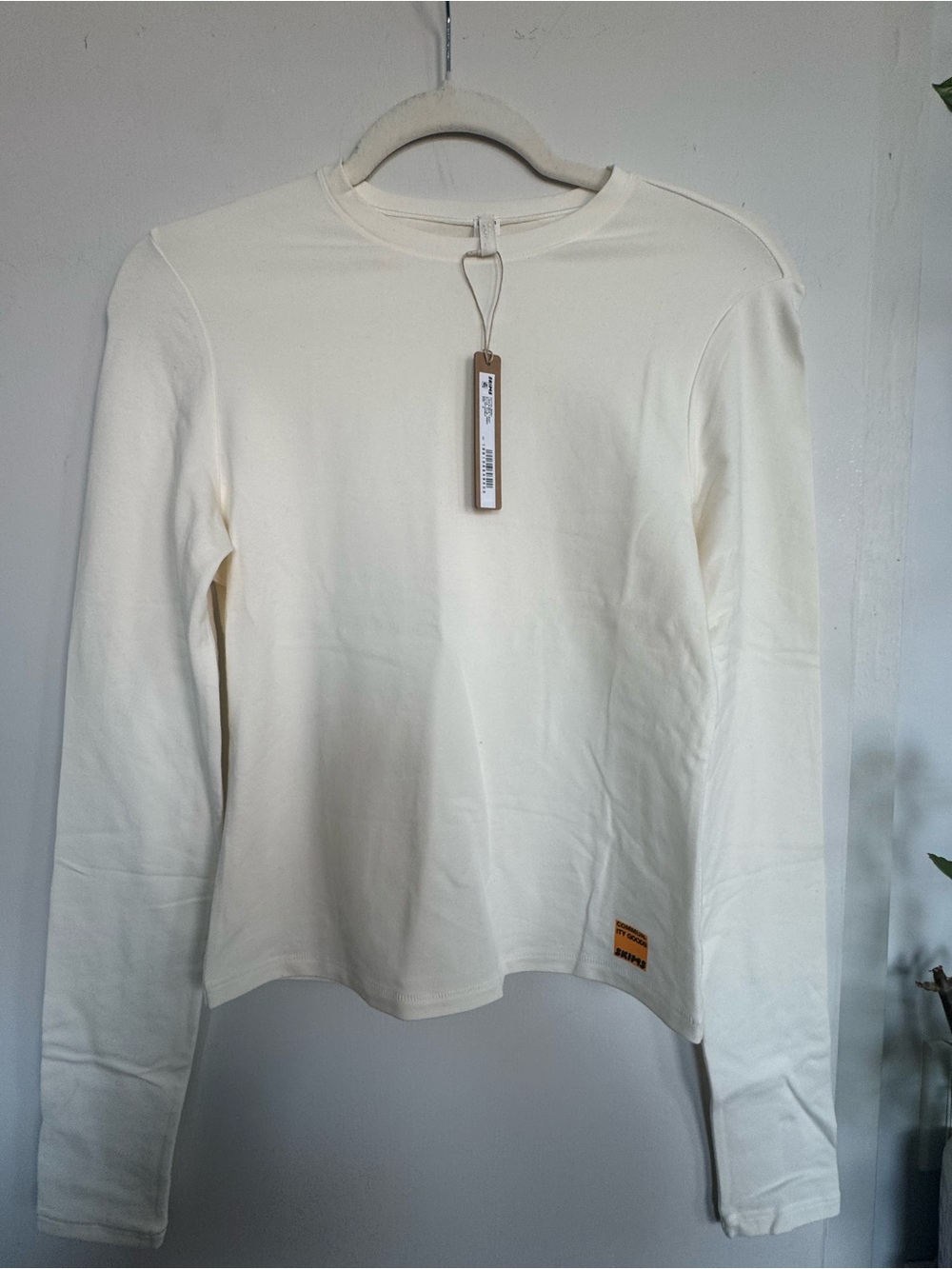 Community Goods x SKIMS Cotton Jersey Long Sleeve T-Shirt